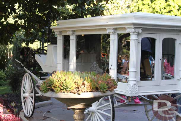 The hearse is back at the Haunted Mansion (forgot to check last week)