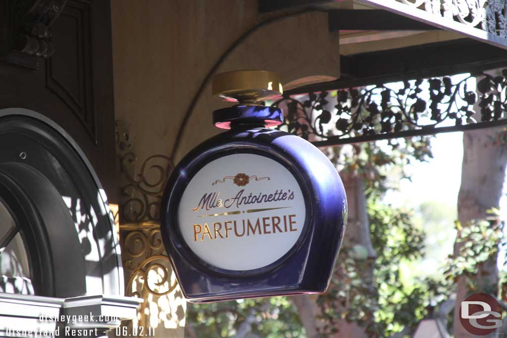 A new perfume shop that pays homage to a classic one has opened in New Orleans Square.