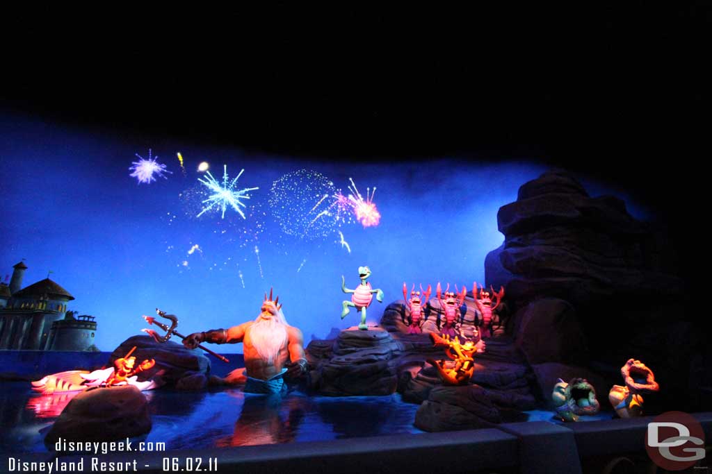 After this we attended the opening ceremony for the Little Mermaid, I have that in its own picture set, so jump back to the main updates page to find it.