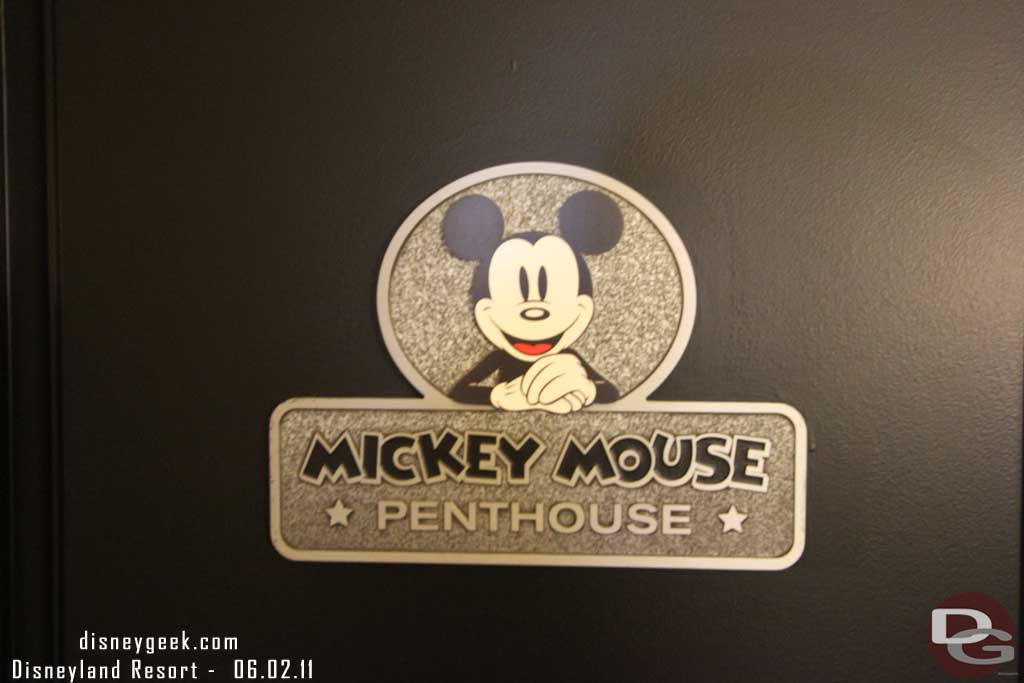 We start off with the Mickey Mouse Penthouse