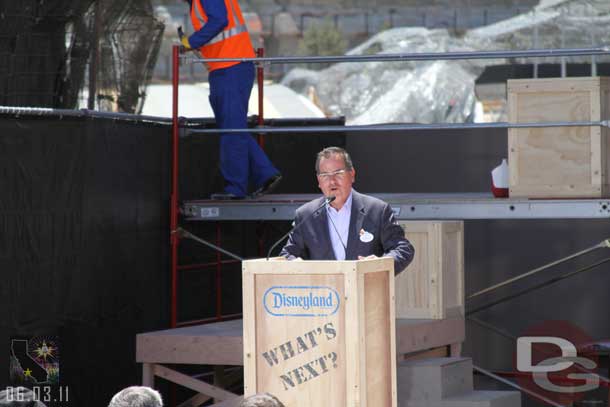 George Kalogridis, President of the Disneyland Resort