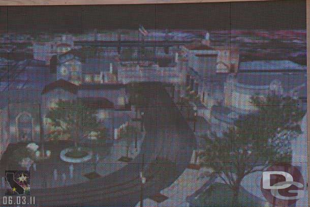 This was great, it was a 3D flythrough of the new entrance.  I hope this makes it way into the Blue Sky Cellar.