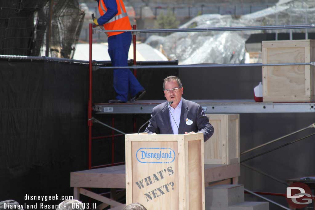 George Kalogridis, President of the Disneyland Resort