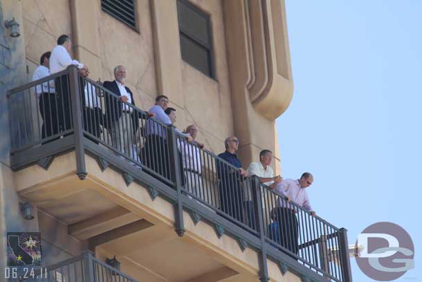 Spotted this group up on Tower of Terror looking at Cars Land.