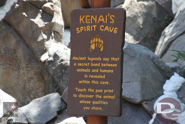 The spirit cave was still the same.