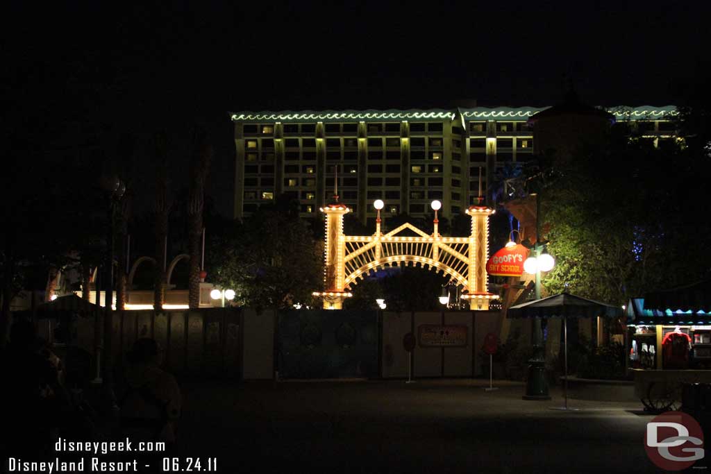 Many others in the area were off due to World of Color going on behind me.