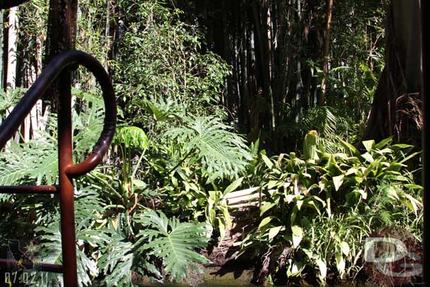 One of the elephants is still backstage being worked on.  (Funny how the Skipper referenced it hiding in the Jungle.. many on our boat did not get it since they seemed to be tourists).