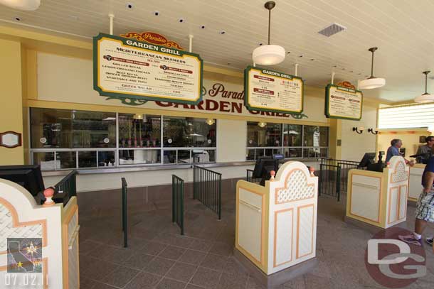 A look at the Garden Grill