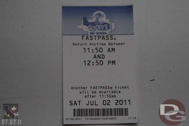 A look at the new Fastpasses