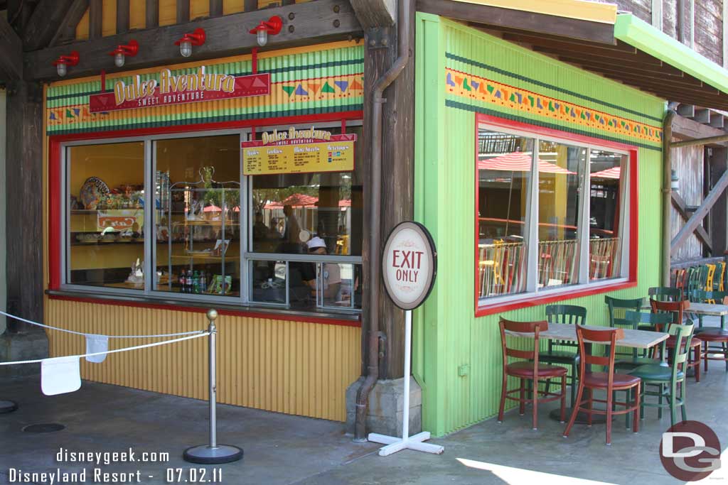 A new candy store has popped up where the fortune cookie place was eons ago... this is on the corner of the Wharf area.