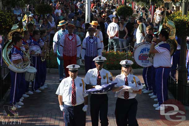 The Flag Retreat