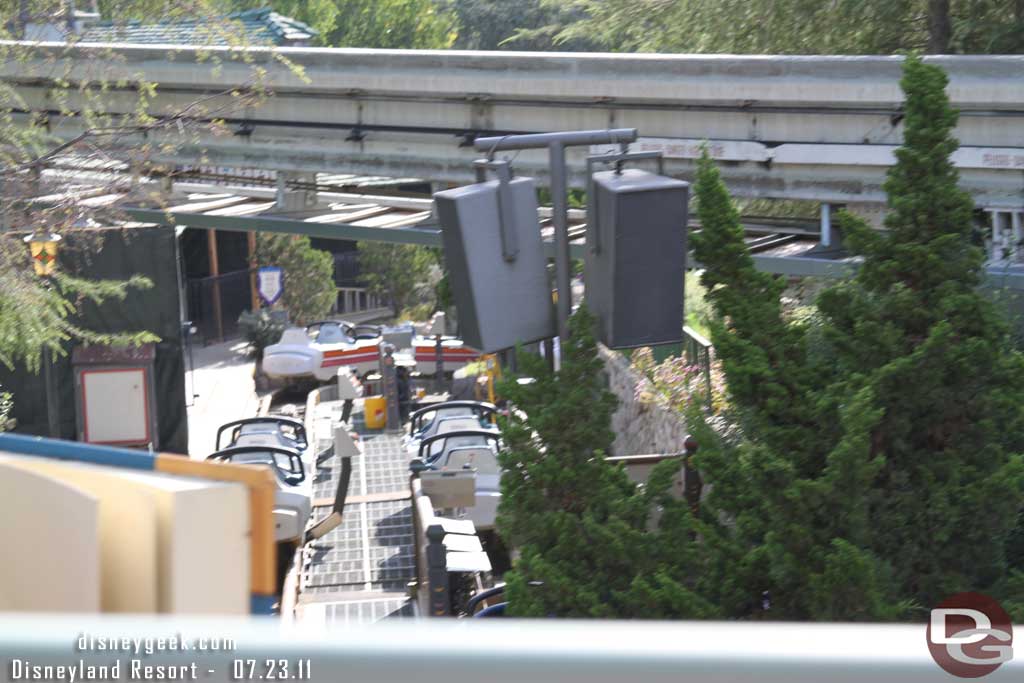 Not much visible progress over at the Matterhorn.