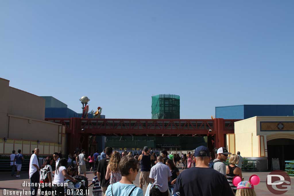 Next stop DCA.  Here you can see the current state of the bridge removal.  The Towers are gone and all that remains is the lower portion.  Guessing that will disappear this week if they keep on their current pace.