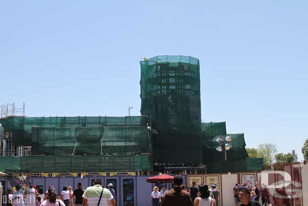 The Carthay is moving along.