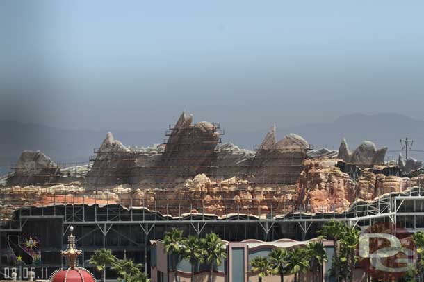 Time for a spin on the Fun Wheel to check out Cars Land.