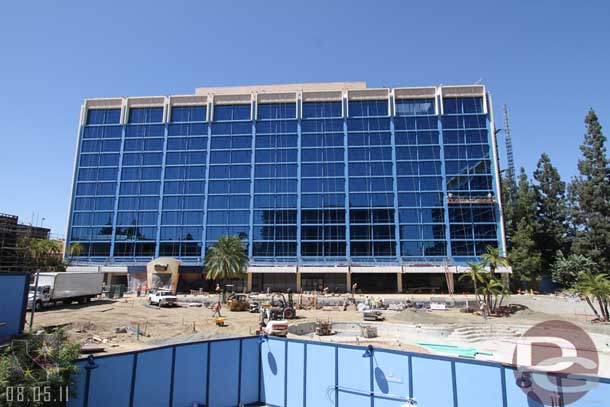 The Fantasy Tower and E-Ticket pool area.