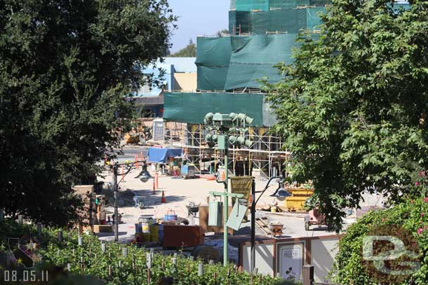 A look over toward Buena Vista Street from an angle I usually do not take.