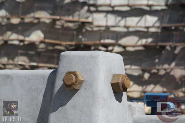 The detail work on Cars Land is going to be amazing, as little nuggets like these start to appear and be finished.