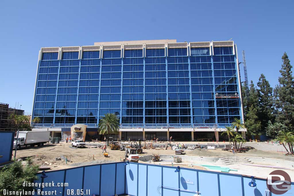 The Fantasy Tower and E-Ticket pool area.