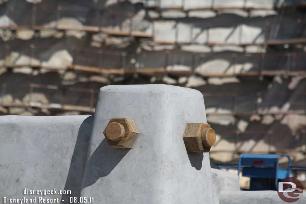 The detail work on Cars Land is going to be amazing, as little nuggets like these start to appear and be finished.