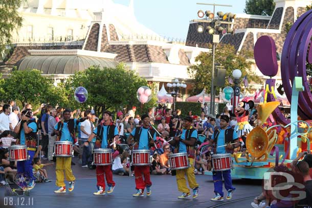 Caught some of the Soundsational parade.