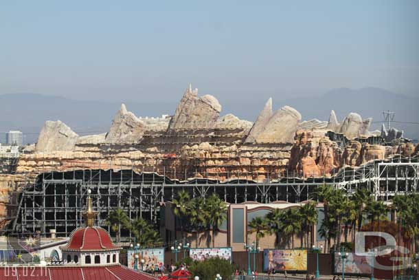 Now from the Fun Wheel.  Notice all the scaffolding that is gone.