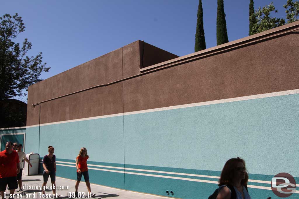 I liked how they painted the back of La Brea Bakery to match the walls even.