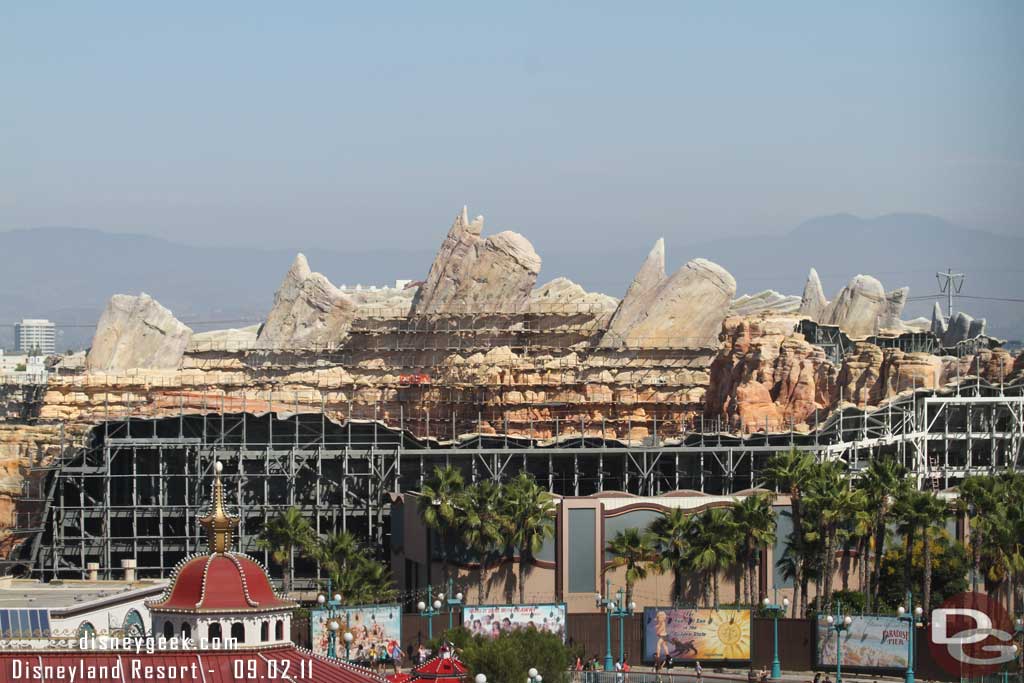 Now from the Fun Wheel.  Notice all the scaffolding that is gone.