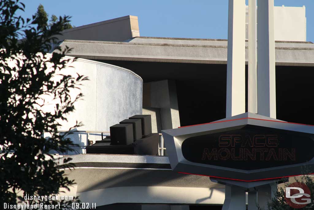 Ghost Galaxy speakers and projectors are installed