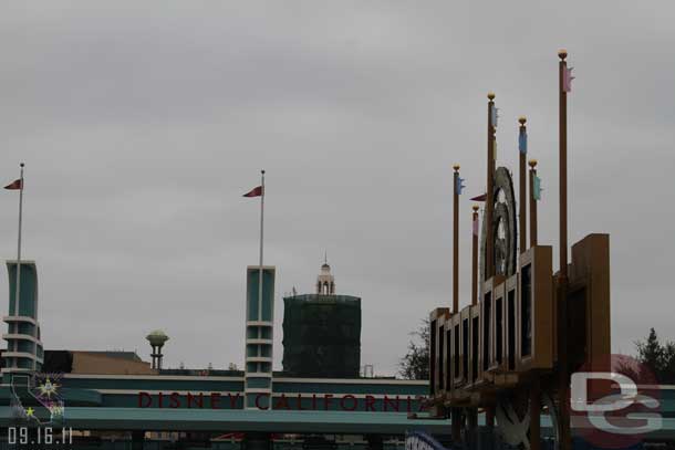 The Carthay Circle Theater received its topper since my last visit.