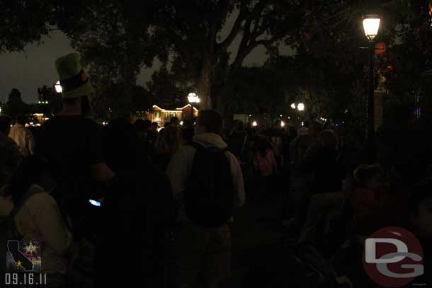 Here is the end of the Fastpass return line...