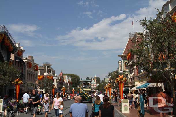 Main Street was alive with activity