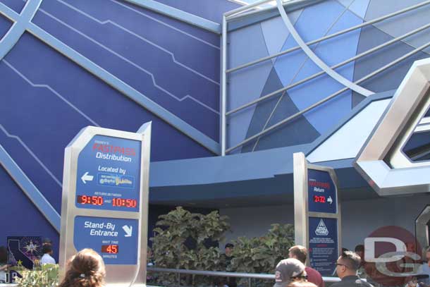 Still Fastpasses for Star Tours at 2:30.. guess Ghost Galaxy and Haunted Mansion Holiday are causing this.