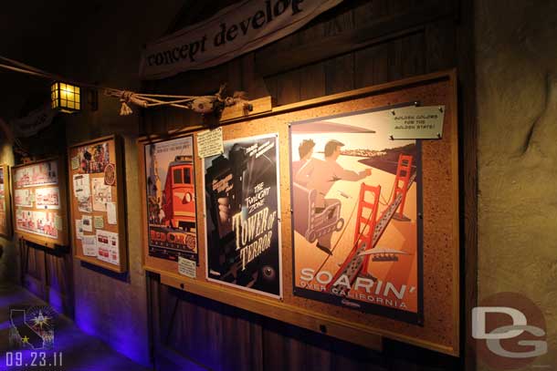 Stepping inside.  Three new attraction posters debuted Friday.