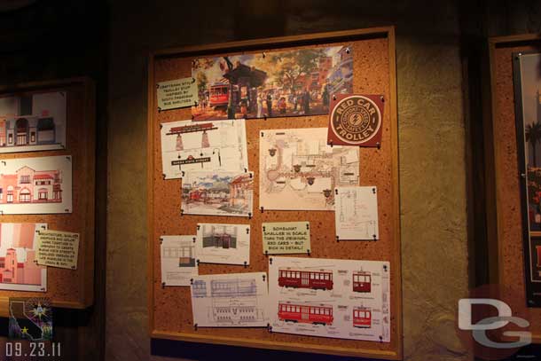 The next board featured the Red Car Trolley