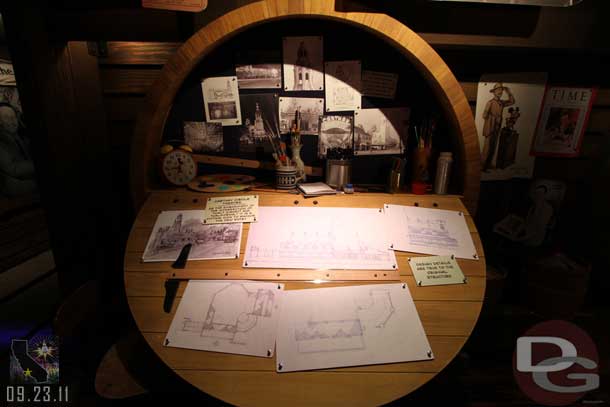 The one desk features a look at the Carthay