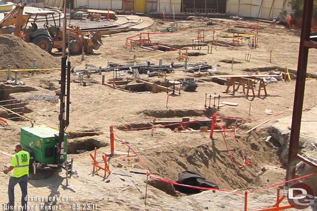 More holes for footers, can you piece together where the buildings new footprints will be?