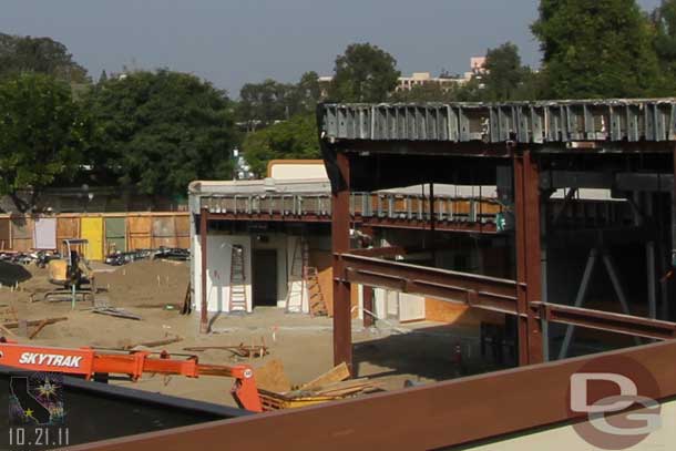 A closer look over toward the old guest relations area.