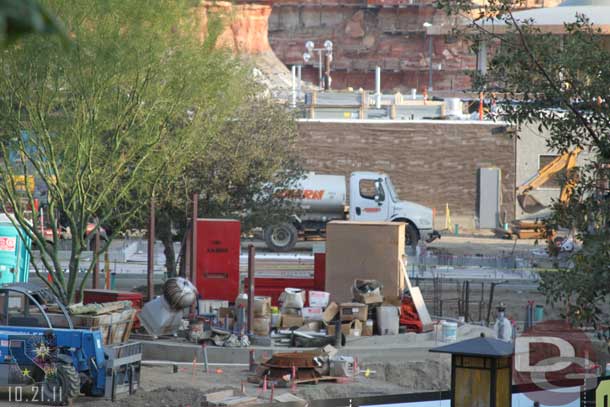 From a higher vantage point now.  The fountain for Fillmores and Sarges