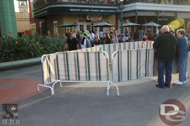 Some more pavement work in Downtown Disney.