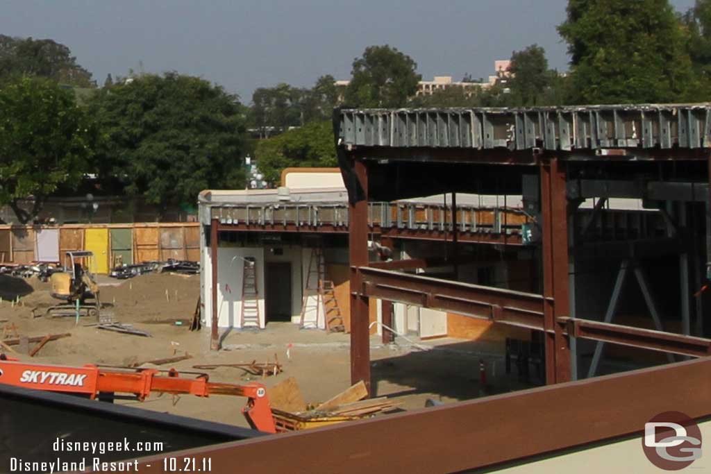 A closer look over toward the old guest relations area.