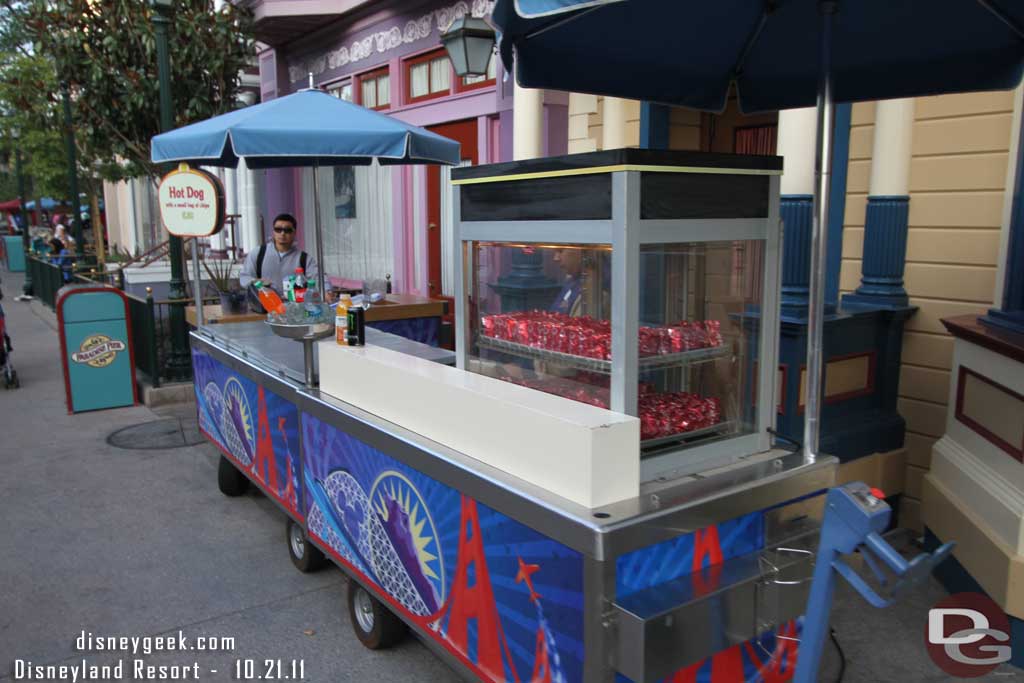 Hot Dog and Chips cart in the Bay Area, $6.50