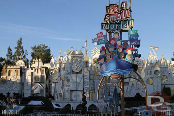 Small World is closed for its annual transformation.