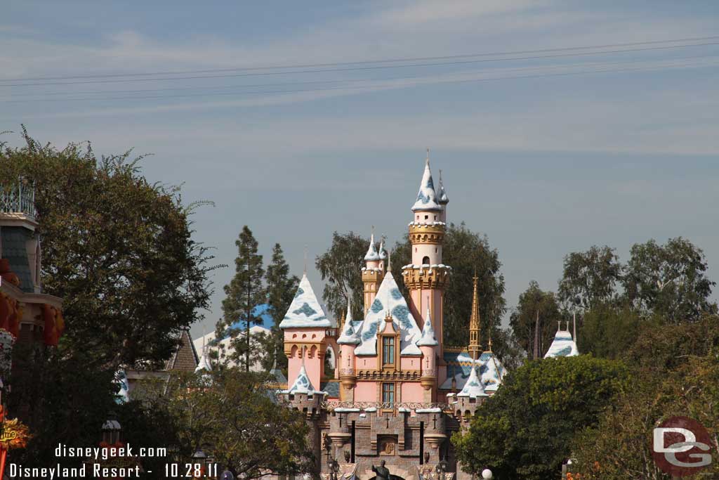 Snow has fallen.. the Castle has begun its annual transformation for the holidays.