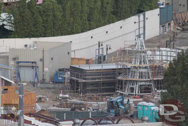 The foundations for the last two Cozy Cones look ready to go.