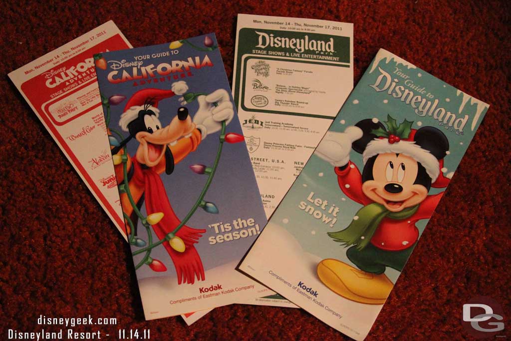 To close with, the Holiday Guidemaps.