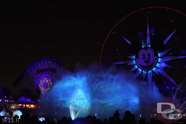 Some random World of Color shots from the red section.