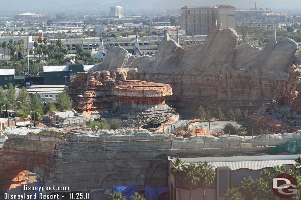 A wider shot of the Racers area.