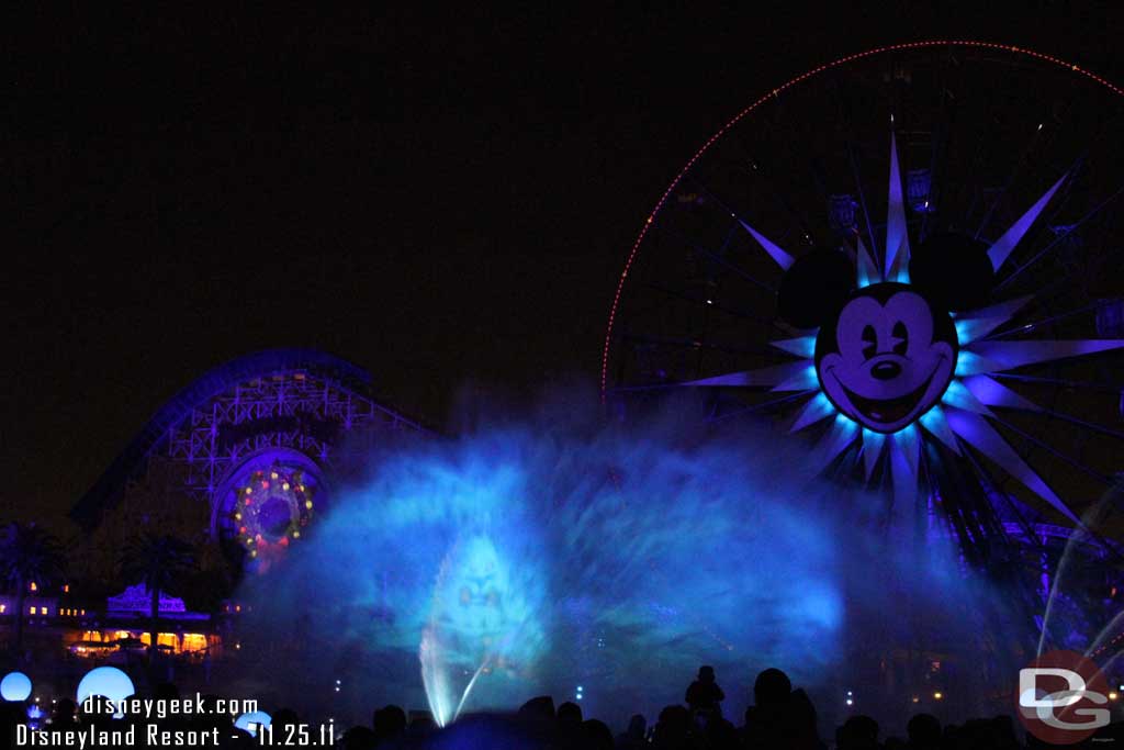 Some random World of Color shots from the red section.