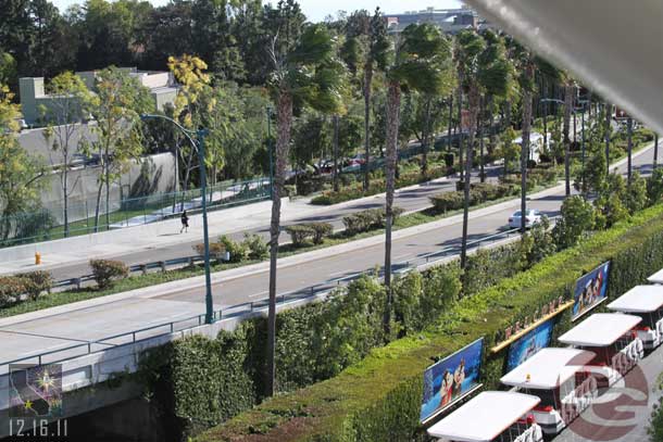 Arrived at the Disneyland Resort right as the afternoon winds were kicking up.